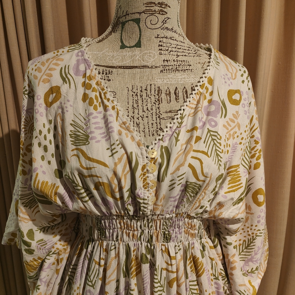DREAMERS AND DRIFTERS Maxi Dress Size L - Picture 7 of 7